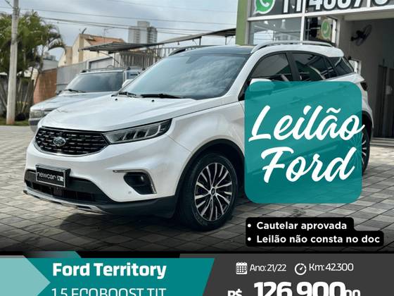 FORD TERRITORY 1.5 ECOBOOST GTDI GASOLINA TITANIUM AUTOMÁTICO FORD TERRITORY 1.5 ECOBOOST GTDI GASOLINA TITANIUM AUTOMÁTICO